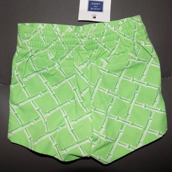 JANIE AND JACK COPACABANA BLOOMS GREEN LATTICE - Picture 3 of 3